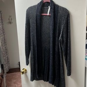 Blue Cardigan very cute on!